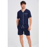 PIJAMA 100% ALG HOMBRE ISLAND MARINO