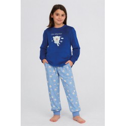PIJAMA NIÑA VELOUR