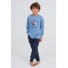 PIJAMA INTERLOCK NIÑO