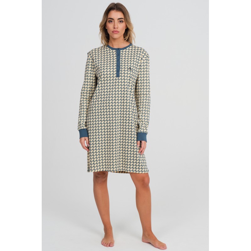 CAMISON MUJER INTERLOCK