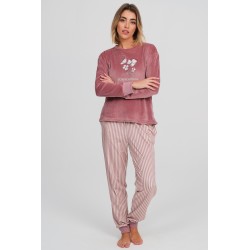PIJAMA MUJER VELOUR