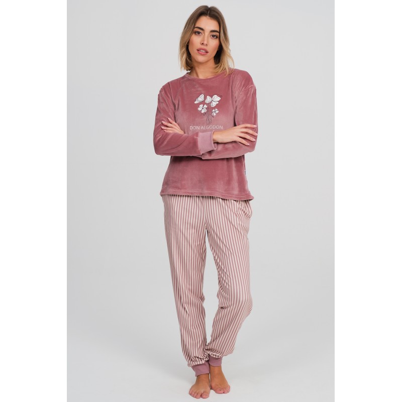 PIJAMA MUJER VELOUR
